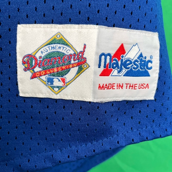 Mets jersey #18, blue adult size large - Picture 2 of 7